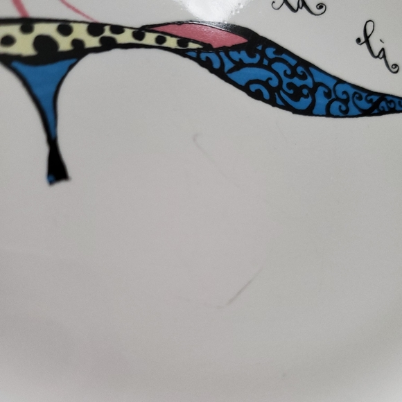 Rosanna Set of Four 8" Vintage High Heel Dessert Plates in Box - Picture 12 of 13